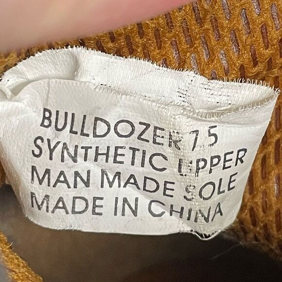 Rock & Candy Tan Bulldozer Boots Size 7.5 - Picture 13 of 13